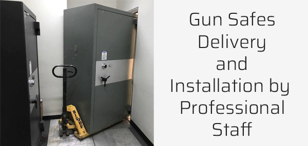Gun Safes Delivery & Installation by Professional Staff
