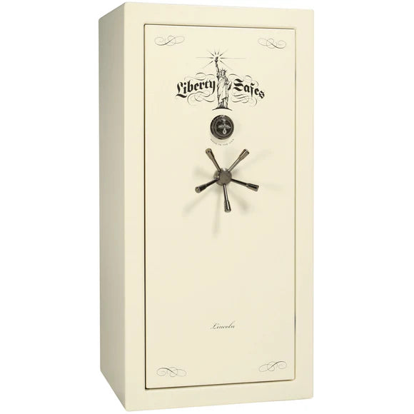 Liberty Lincoln 25 White Marble Gun Safe with Dial Lock, image 1 