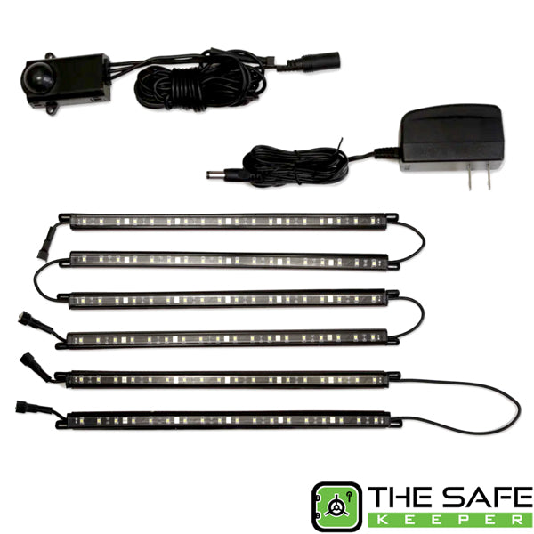 VaultGuardian Smart Gun Safe Lighting Kits - Google Home & Alexa Compa