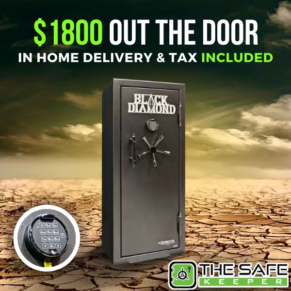 Dakota Safe Black Diamond 5924 Gun Safe - OUT THE DOOR, image 1 