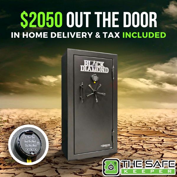 Dakota Safe Black Diamond 5930 Gun Safe - OUT THE DOOR