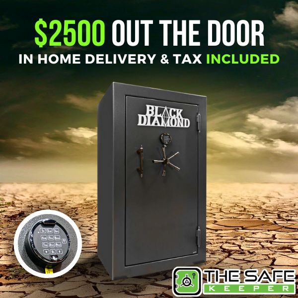 Dakota Safe Black Diamond 6636 Gun Safe - OUT THE DOOR, image 1 