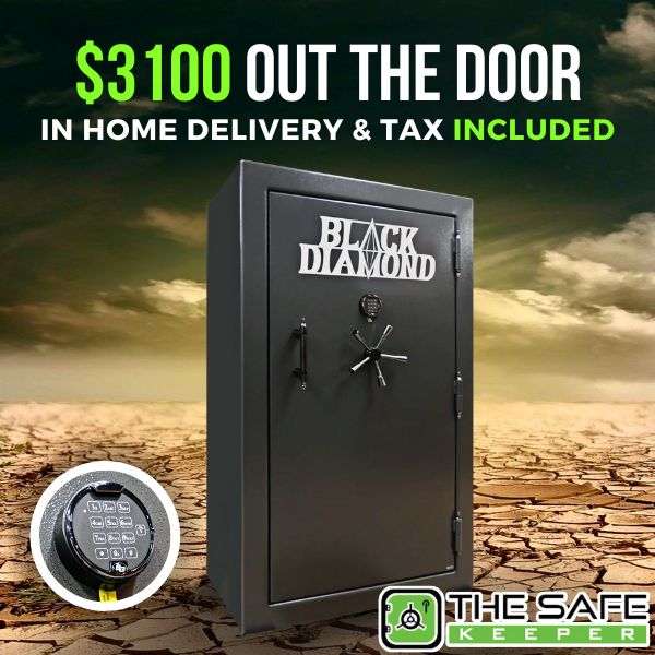 Dakota Safe Black Diamond 7242 Gun Safe - OUT THE DOOR, image 1 