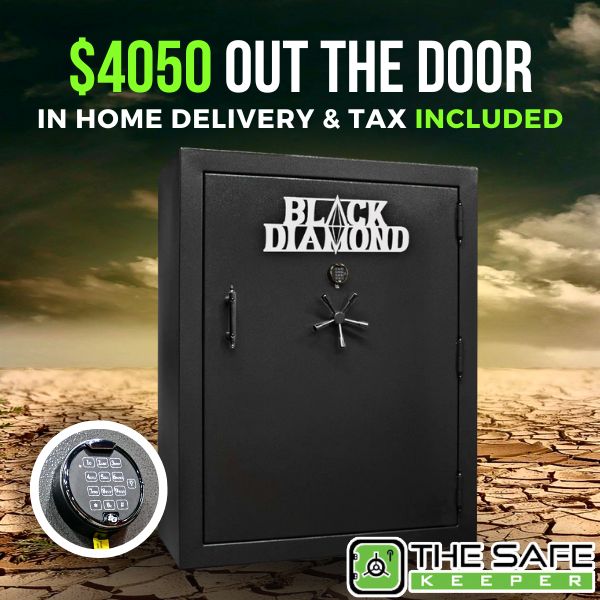 Dakota Safe Black Diamond 7256 Gun Safe - OUT THE DOOR, image 1 