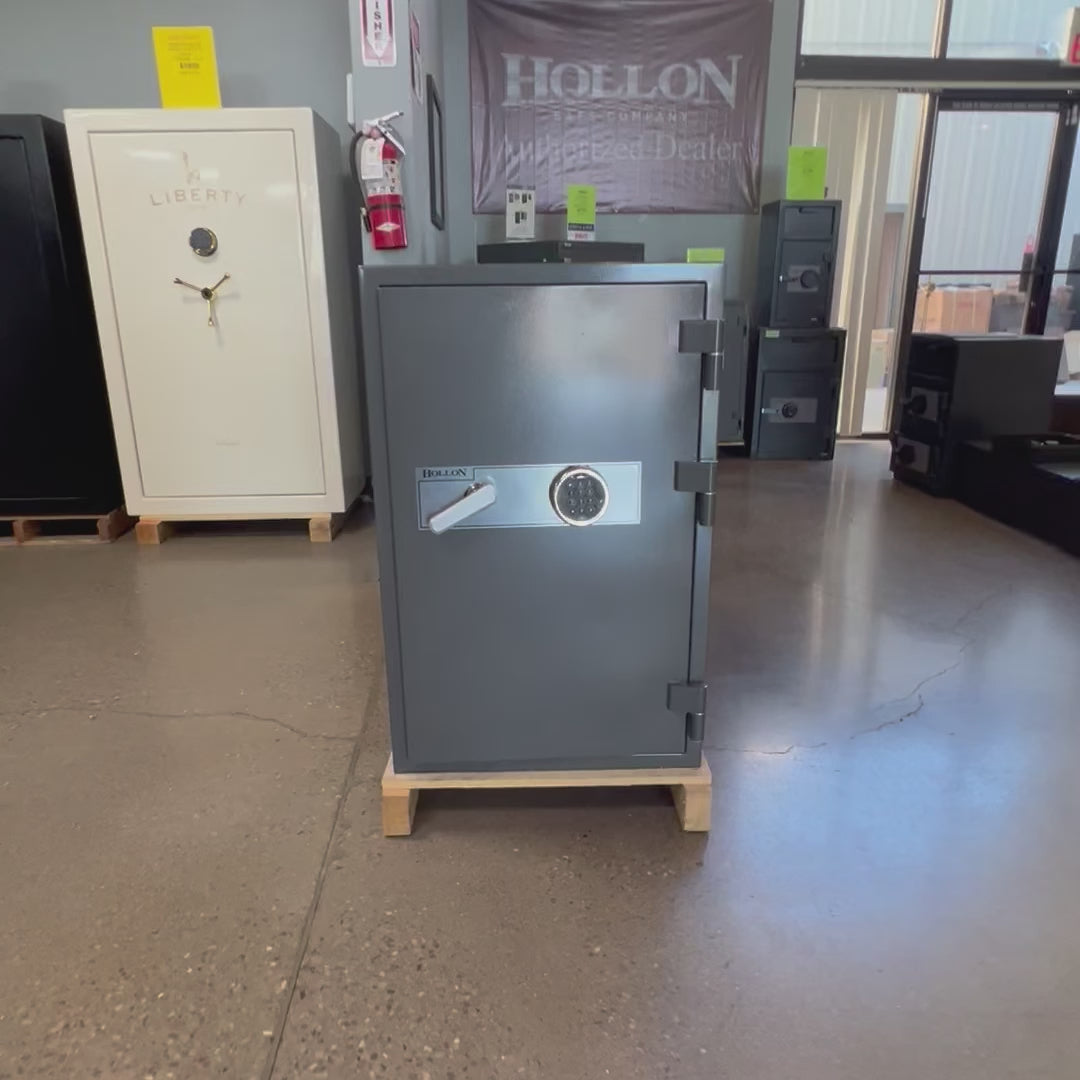 USED Hollon HS-1000E Office Safe-3