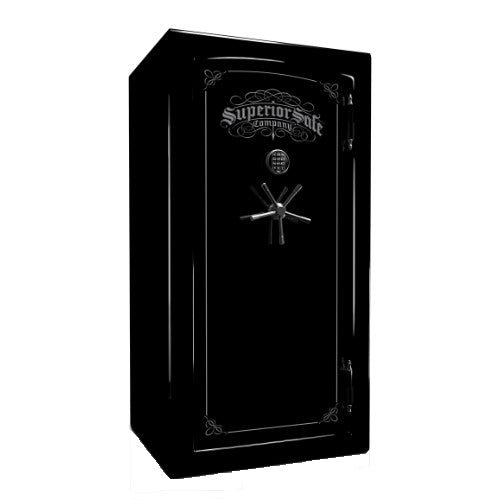 Superior Regal 25 Black Gloss Gun Safe with Electronic Lock, image 1 